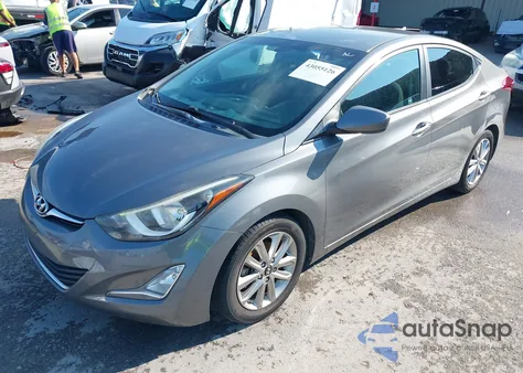 2014 Hyundai Elantra Se z USA, uszkodzony, nr VIN 5NPDH4AE6EH488067
